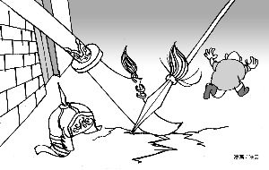 唇槍舌劍 - 漢語成語