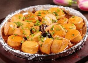紅燒日本豆腐 - 以日本豆腐為原料的家常菜