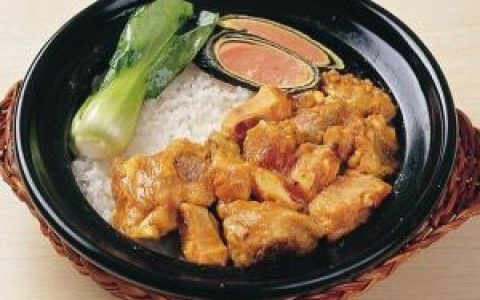 排骨飯 - 中國美食菜品