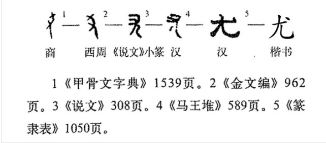 尤 - 漢語漢字