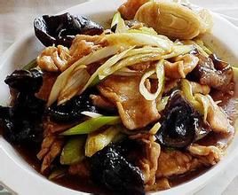 木耳炒肉 - 中國(guó)炒菜