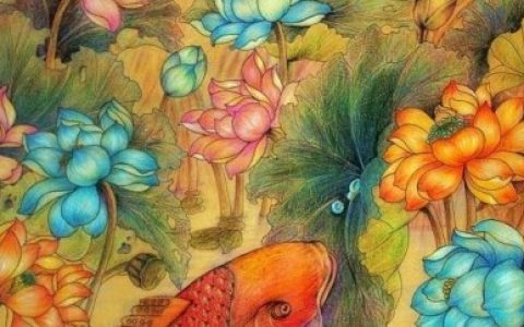 彩鉛畫 - 介于素描和色彩之間的繪畫形式